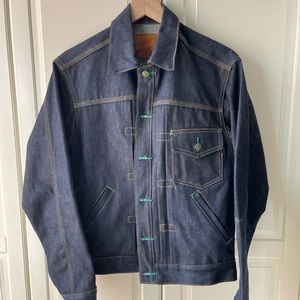 Left Field Raw Denim Jacket - Sz Small